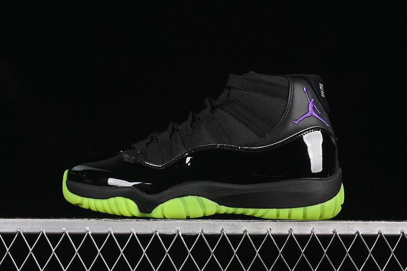 Air Jordan 11 GS Black/Barely Volt - Dec 2025 - IB1378-001
