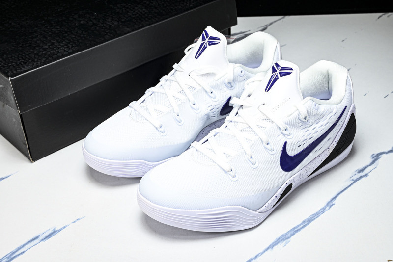 Nike Kobe 9 EM Low Protro White Court Purple IH1401-100