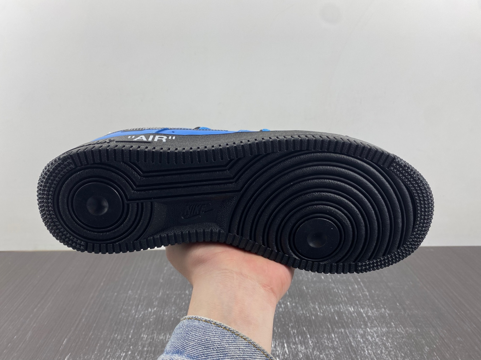 NIKE OW X AIR FORCE 1 LOW UNIVERSITY BLUE Cl1173-400