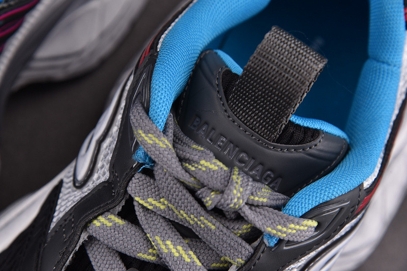 Ba1en*iaga black&red platform sneaker