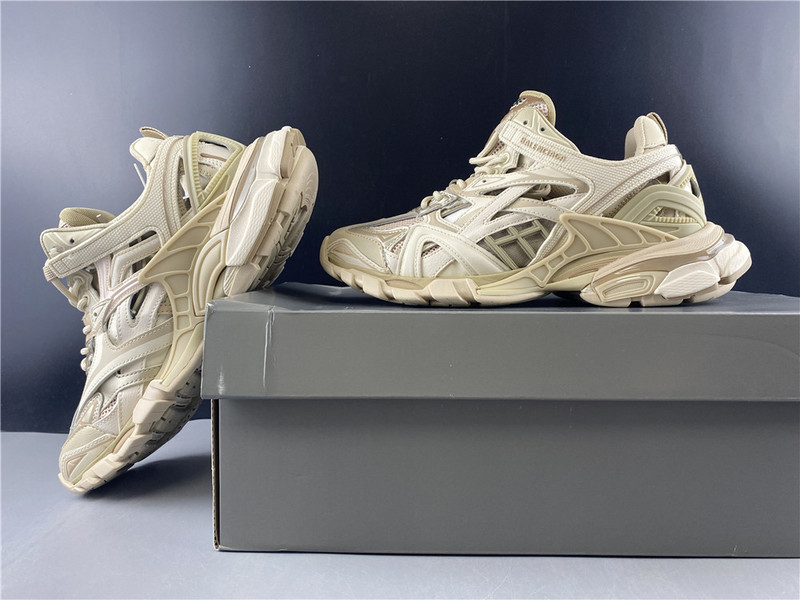 Ba*len*cia*ga tess s. gomma sneakers cream color 570391 w2gn1 9000