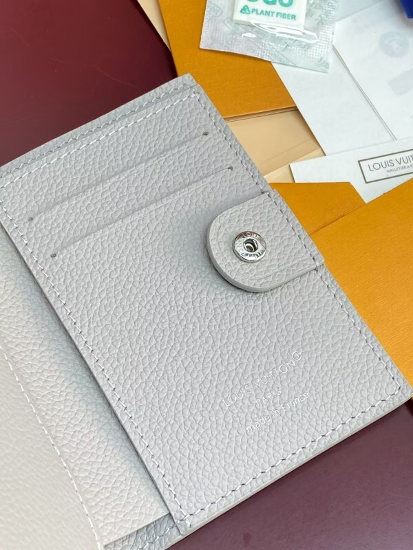 Lisa Wallet Bicolor Monogram Empreinte Leather