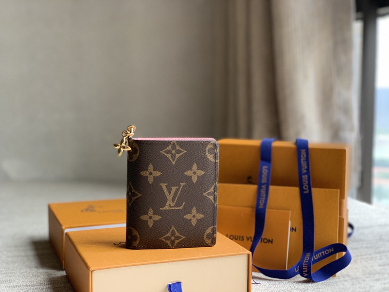 LV Charms Pocket Wallet Monogram