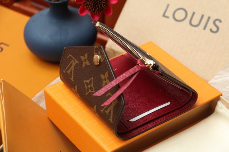 LV Wallet (Lining:Rose Red)