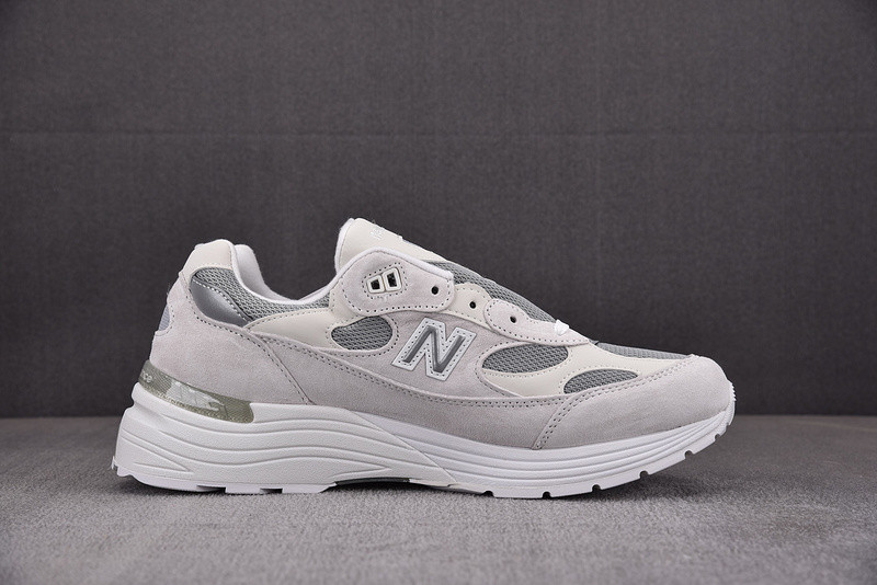 New Balance M992NC White Silver