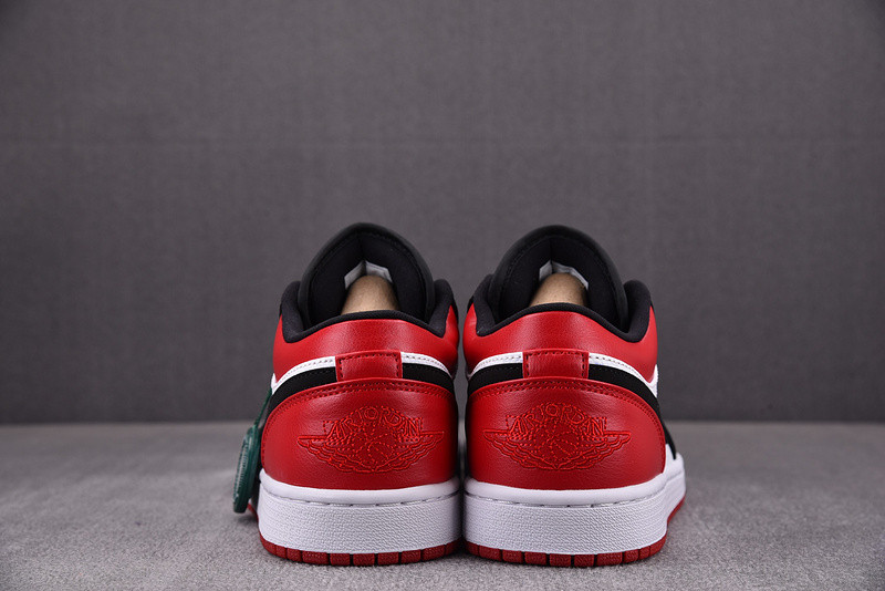 Air Jordan 1 Low“Black Toe” 553558-116