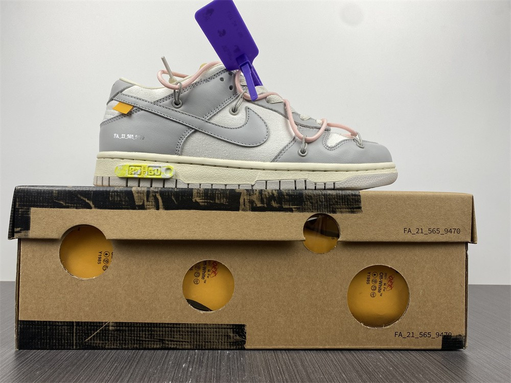 NIKE DUNK LOW OW LOT 24 OF 50 DM1602-119