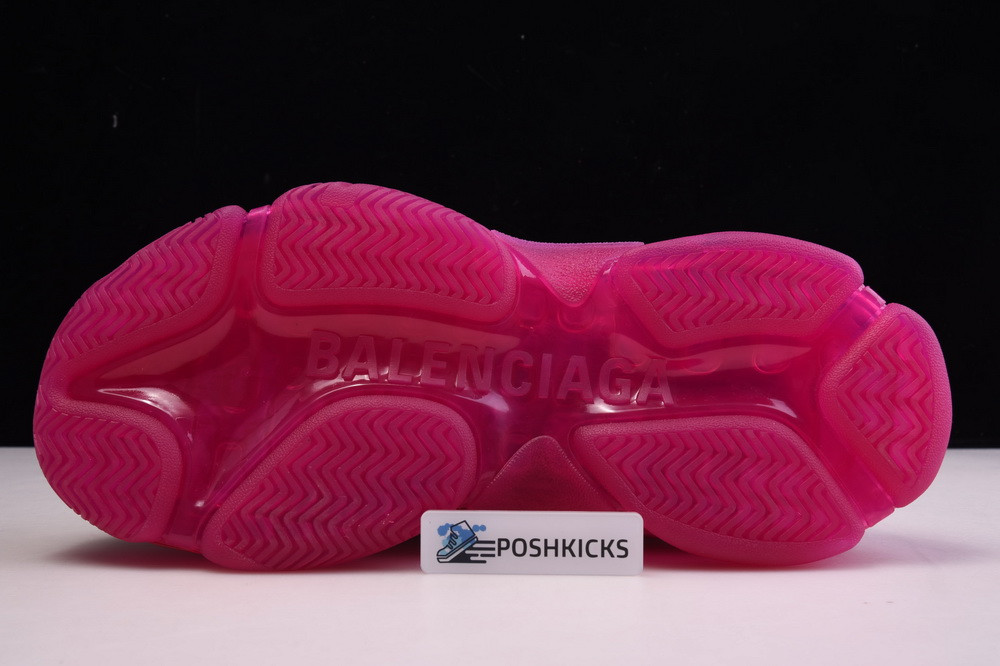 Ba*len*cia*ga triple s trainers clear sole pink white 544351 w0901 2281
