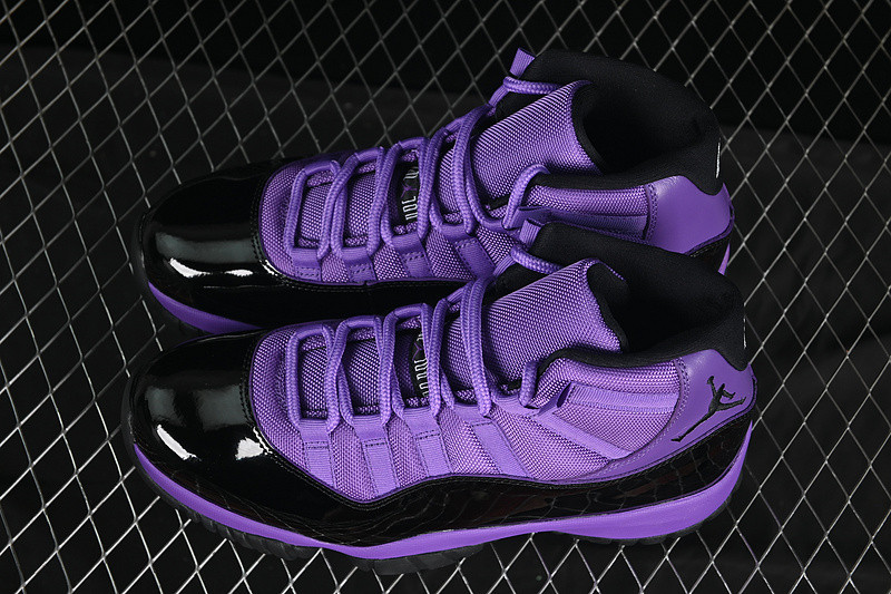 AJ 11 Black Purple Shoes CT8012-500