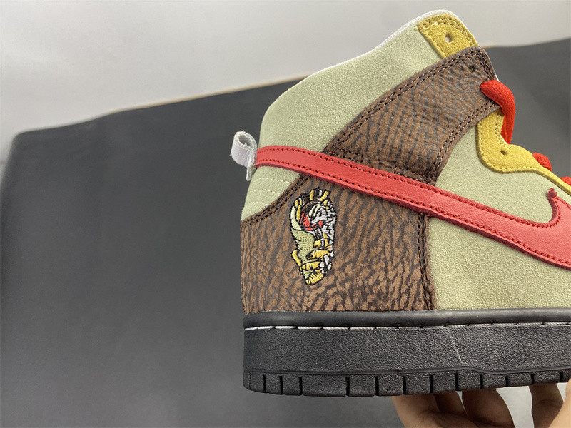 COLOR SKATES X Nike SB DUNK HIGH KEBAB AND DESTROY CZ2205-700