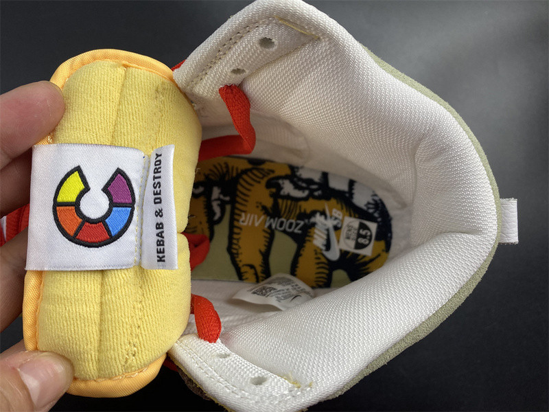 COLOR SKATES X Nike SB DUNK HIGH KEBAB AND DESTROY CZ2205-700