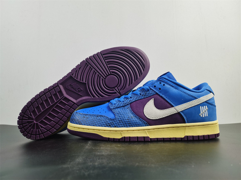 UNDEFEATED X NIKE DUNK LOW ‘ROYAL/PURPLE’ DH6508-400