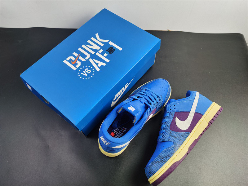 UNDEFEATED X NIKE DUNK LOW ‘ROYAL/PURPLE’ DH6508-400