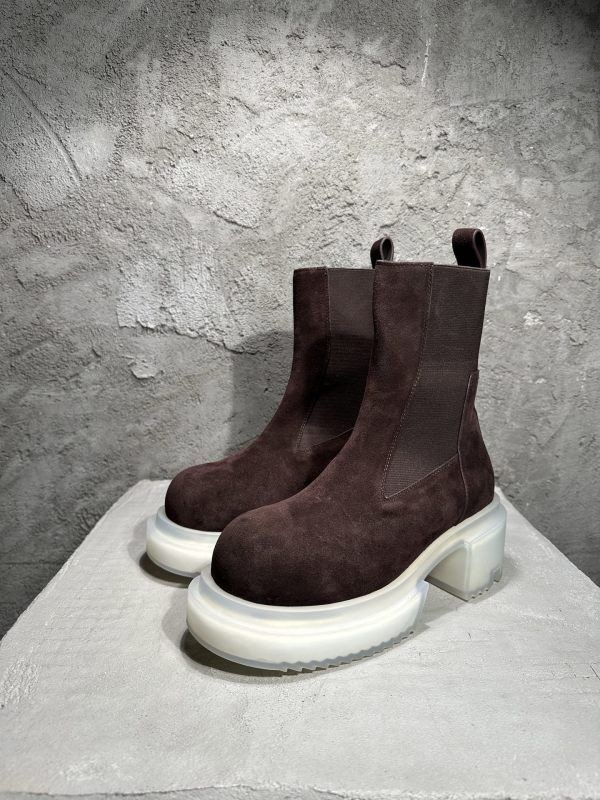 Rick Owens platform boots