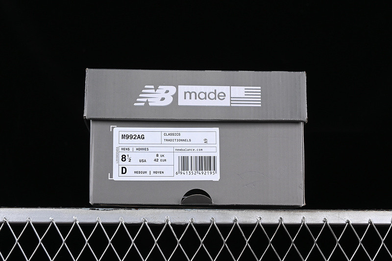 New Balance 992 Grey Blue Red Men