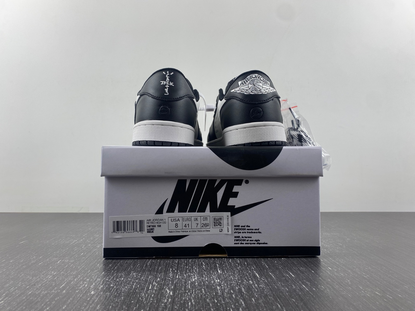 OFF-WHITE x Travis Scott x Air Jordan 1 OW DM7866-188