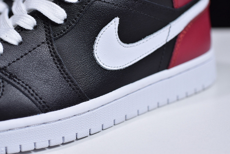 Jordan 1 Mid Black Noble Red (W) BQ6472-016