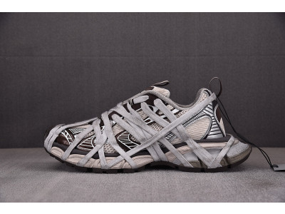 Ba*len*cia*ga 3xl extreme lace brown grey distress