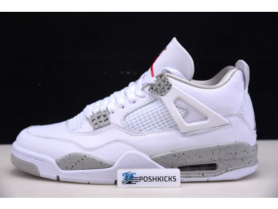 AIR JORDAN 4 WHITE OREO TECH GREY CT8527-100